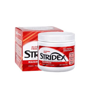 Stridex, Le meilleur contrôle anti-acnéique en une étape, sans alcool, 55 lingettes douces H&O Parapharmacie - Algérie