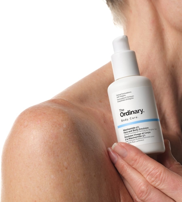 The Ordinary Niacinamide 5% Face & Body Emulsion pour visage et corps 100 ml H&O Parapharmacie - Algérie