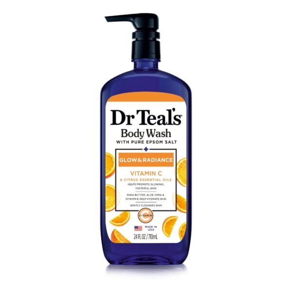 Dr Teal’s Body Wash with Pure Epsom Salt, Glow & Radiance with Vitamin C H&O Parapharmacie - Algérie