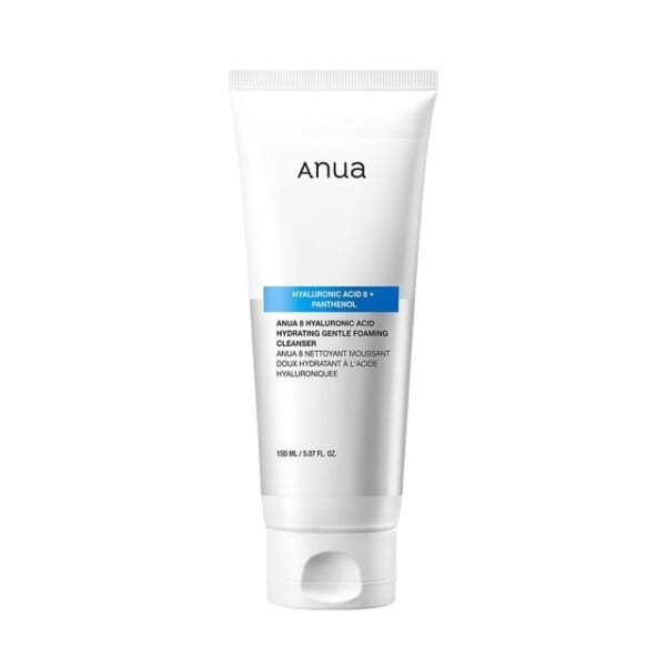 Anua Hyaluronic Acid 8 + Panthenol Hydrating Gentle Foaming Cleanser H&O Parapharmacie - Algérie