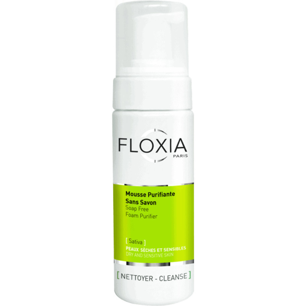 Mousse Nettoyante Purifiante sans savon  FLOXIA H&O Parapharmacie - Algérie
