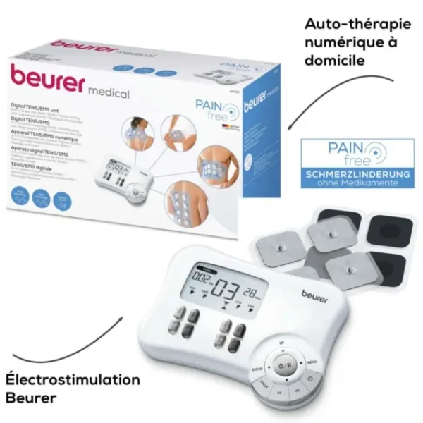 BEURER EM 80 Electrostimulateur TENS/EMS numérique H&O Parapharmacie - Algérie