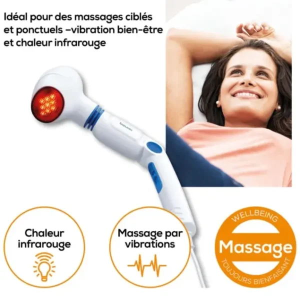 Beurer Appareil De Massage à Infrarouge – MG 40 H&O Parapharmacie - Algérie
