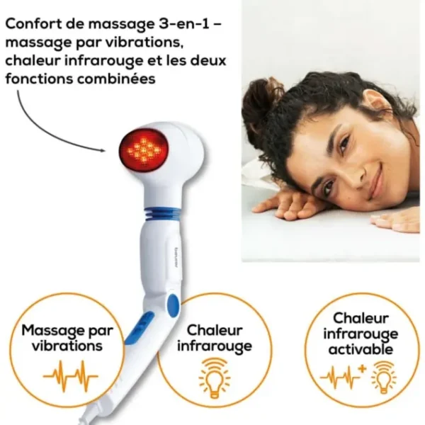 Beurer Appareil De Massage à Infrarouge – MG 40 H&O Parapharmacie - Algérie