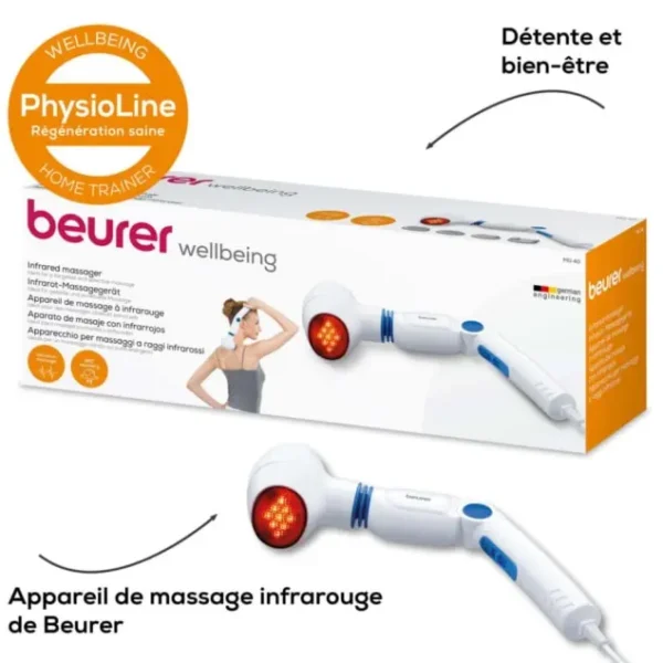 Beurer Appareil De Massage à Infrarouge – MG 40 H&O Parapharmacie - Algérie