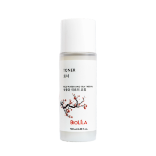 Eau De Riz Et Huile d’Arbre à Thé Toner de Biolila H&O Parapharmacie - Algérie