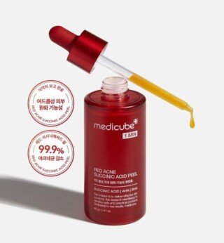 medicube  RED ACNE SUCCINIC ACID PEEL H&O Parapharmacie - Algérie