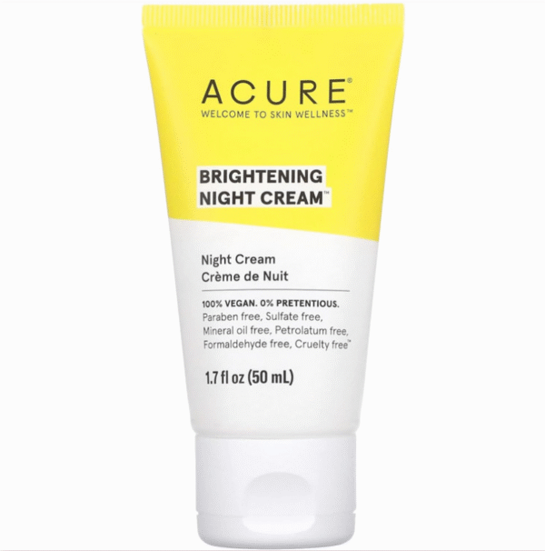 Acure brightening night cream H&O Parapharmacie - Algérie