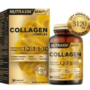 Nutraxin Collagen Complex 30 comprimés H&O Parapharmacie - Algérie Nutraxin Collagen Complex 30 comprimés H&O Parapharmacie - Algérie
