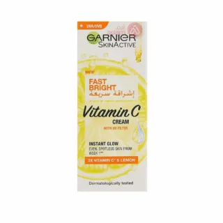Garnier Skin Active Fast Bright Cream with Vitamin C H&O Parapharmacie - Algérie