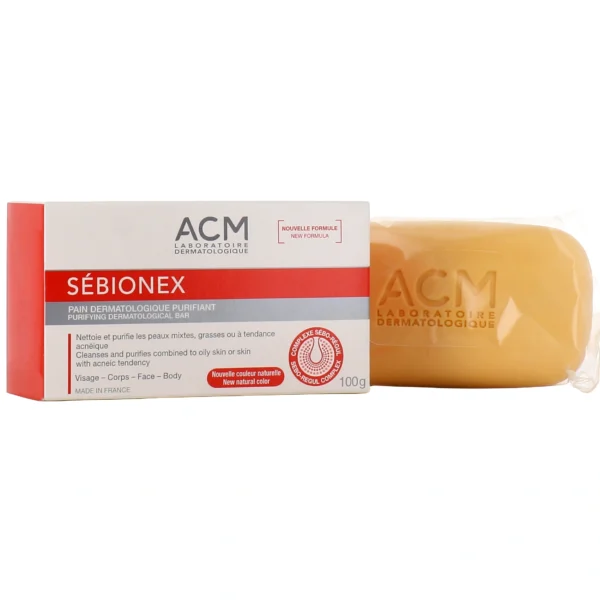 ACM Sébionex Pain Dermatologique Purifiant H&O Parapharmacie - Algérie