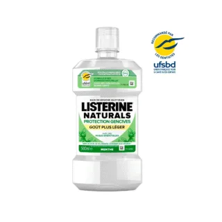 Listerine Naturals Bain Bouche Protection Gencives Goût Plus Léger Falcon De 500 Ml H&O Parapharmacie - Algérie