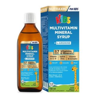 Nutraxin Kids Multivitamin Mineral 150 mL H&O Parapharmacie - Algérie