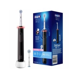 Oral-B Pro 3000 Brosse À Dents Électrique Rechargeable Avec 1 Manche Capteur De Pression Et 2 BrossetteS Sensitive Clean H&O Parapharmacie - Algérie Oral-B Pro 3000 Brosse À Dents Électrique Rechargeable Avec 1 Manche Capteur De Pression Et 2 BrossetteS Sensitive Clean H&O Parapharmacie - Algérie