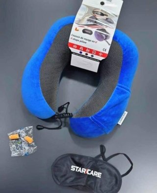 STARCARE – Coussin de voyage + masque pour les yeux H&O Parapharmacie - Algérie STARCARE – Coussin de voyage + masque pour les yeux H&O Parapharmacie - Algérie