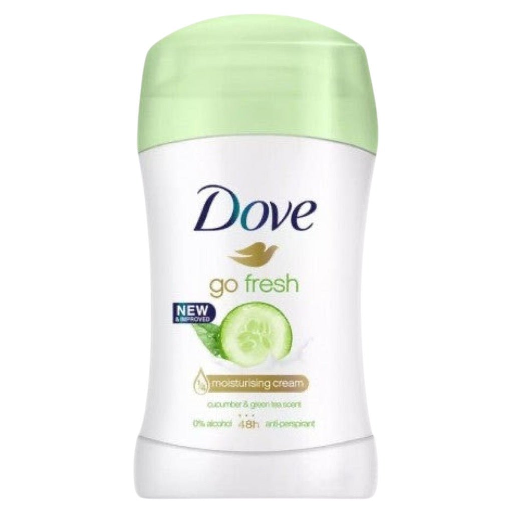 Dove Déodorant Stick Anti-Transpirant Concombre Et Thé Vert 40 g H&O Parapharmacie - Algérie Dove Déodorant Stick Anti-Transpirant Concombre Et Thé Vert 40 g H&O Parapharmacie - Algérie