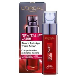L’Oréal Paris Revitalift Laser Sérum Anti-Âge Triple Action 30 ml H&O Parapharmacie - Algérie