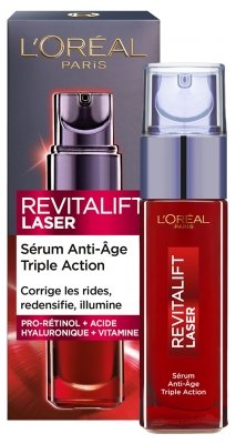 L’Oréal Paris Revitalift Laser Sérum Anti-Âge Triple Action 30 ml H&O Parapharmacie - Algérie