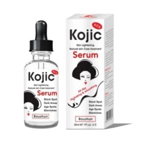 ROUSHUN Kojic Skin lightening Natural skin treatment Face Serum H&O Parapharmacie - Algérie