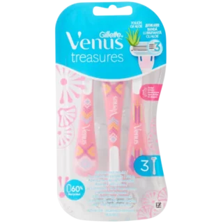 Rasoirs Gillette Venus Treasures 3 pièces H&O Parapharmacie - Algérie Rasoirs Gillette Venus Treasures 3 pièces H&O Parapharmacie - Algérie