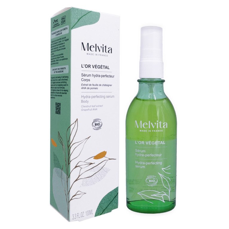MELVITA BIO L’OR VÉGÉTAL SÉRUM HYDRA-PERFECTEUR CORPS 100ML H&O Parapharmacie - Algérie MELVITA BIO L’OR VÉGÉTAL SÉRUM HYDRA-PERFECTEUR CORPS 100ML H&O Parapharmacie - Algérie