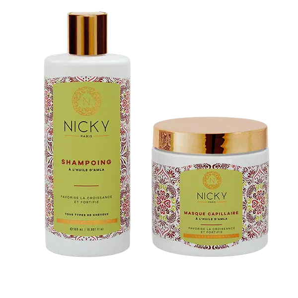Nicky Paris. Gamme shampoing & Masque Huile d’Amla H&O Parapharmacie - Algérie Nicky Paris. Gamme shampoing & Masque Huile d’Amla H&O Parapharmacie - Algérie