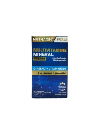 Nutraxin Multivitamine Minéral Energie 30 Comprimés H&O Parapharmacie - Algérie Nutraxin Multivitamine Minéral Energie 30 Comprimés H&O Parapharmacie - Algérie