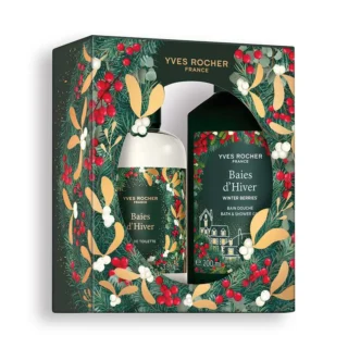 Yves rocher Kit Eau de Toilette & Bain Douche Baies d’Hiver H&O Parapharmacie - Algérie Yves rocher Kit Eau de Toilette & Bain Douche Baies d’Hiver H&O Parapharmacie - Algérie