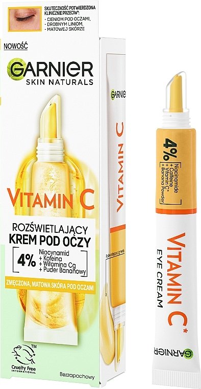 GARNIER SOIN YEUX BOOSTER D’ÉCLAT VITAMINE C H&O Parapharmacie - Algérie GARNIER SOIN YEUX BOOSTER D’ÉCLAT VITAMINE C H&O Parapharmacie - Algérie