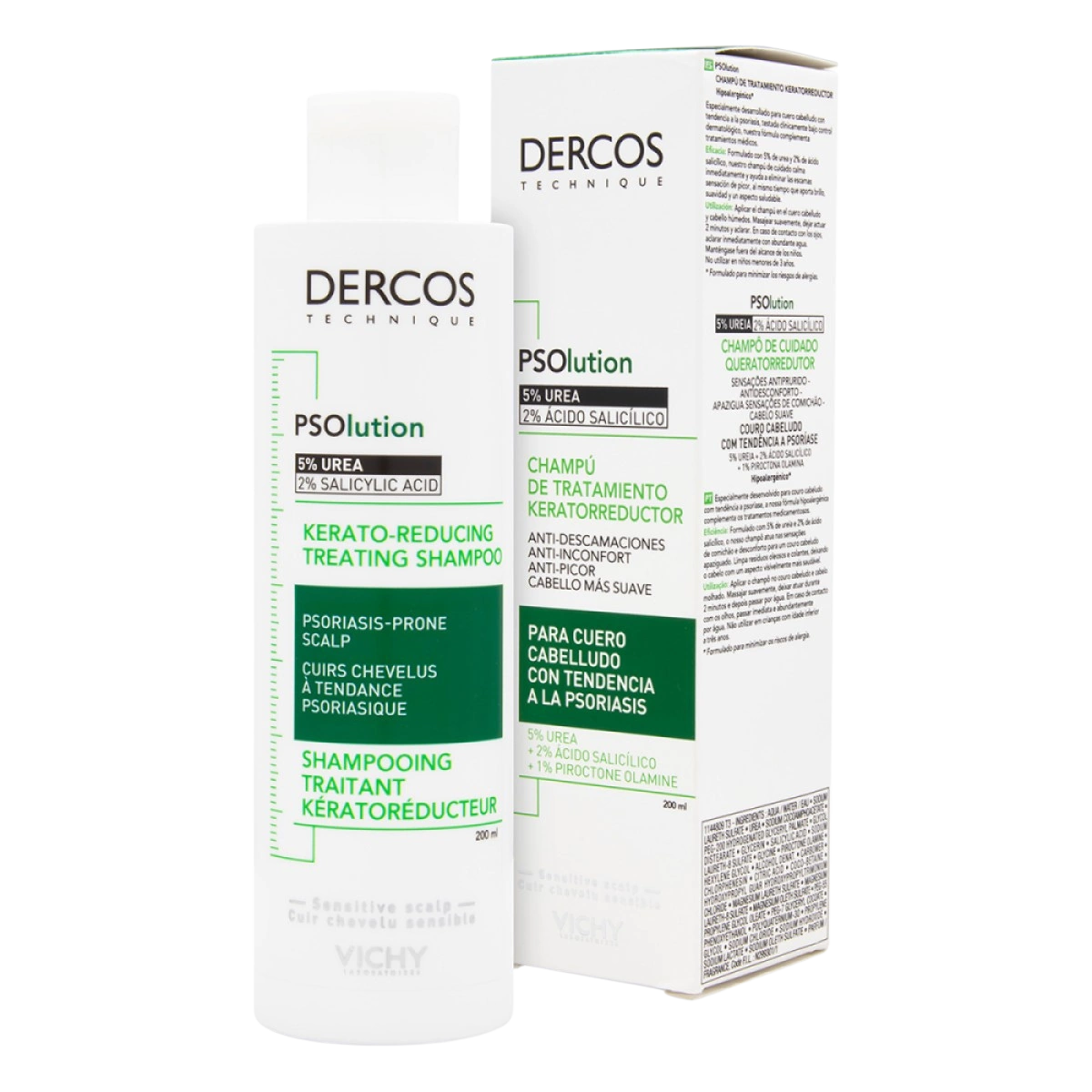 Vichy Dercos SHAMPOOING PSOlution 200ml H&O Parapharmacie - Algérie Vichy Dercos SHAMPOOING PSOlution 200ml H&O Parapharmacie - Algérie