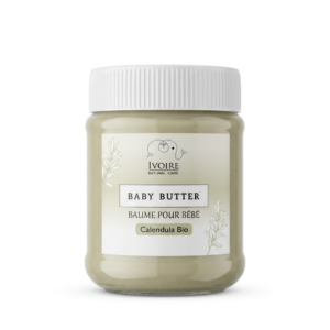 IVOIRE NATURAL CARE – BABY BUTTER – Nourrit et protège la peau délicate de bébé H&O Parapharmacie - Algérie