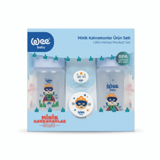 Wee Baby – Minik Kahramanlar Ürün Seti – Kit Essentiel de Biberons et Sucettes H&O Parapharmacie - Algérie