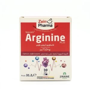 Zein Pharma – Vascorin Arginine Plus – Soutien Cardiovasculaire – 30 Capsules H&O Parapharmacie - Algérie