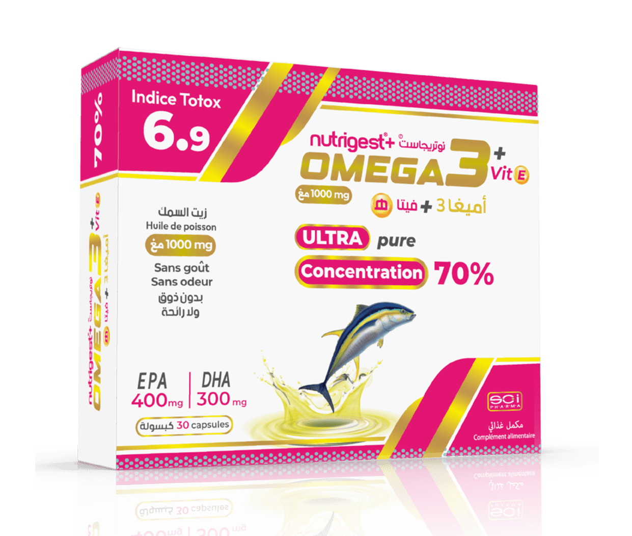 Nutrigest+ OMEGA 3® (70%) H&O Parapharmacie - Algérie Nutrigest+ OMEGA 3® (70%) H&O Parapharmacie - Algérie