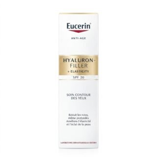 Eucerin – Hyaluron-Filler + Elasticity Soin Contour des Yeux – Réduit les rides et améliore l’élasticité H&O Parapharmacie - Algérie