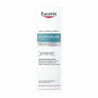 Eucerin – Dermopure CLINICAL Peeling 10 – Soin de Nuit Rénovateur – Non visible H&O Parapharmacie - Algérie