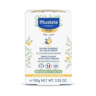 Mustela – Savon Surgras au Cold Cream – Nettoyage Doux et Nourrissant – 100g H&O Parapharmacie - Algérie
