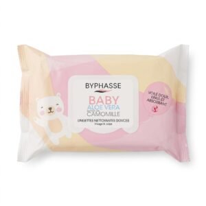 BYPHASSE – BABY Aloe Vera Camomille – Nettoyage Doux Visage & Corps – 90 Lingettes H&O Parapharmacie - Algérie