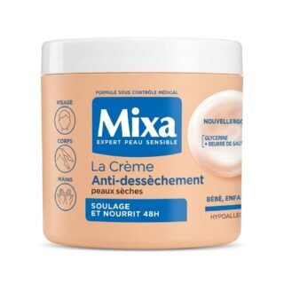 Mixa – La Crème Anti-dessèchement – Soulage et nourrit 48H – Non visible H&O Parapharmacie - Algérie