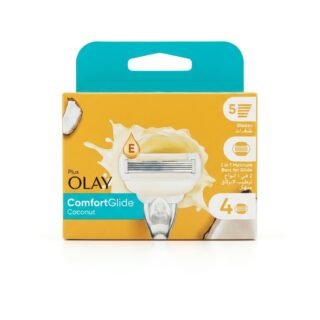 Olay – ComfortGlide Coconut – Rasoir 5 lames pour une peau douce et hydratée – 4 unités H&O Parapharmacie - Algérie
