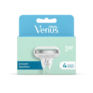 Gillette Venus – Smooth Sensitive – Peau douce et protégée – 4 recharges H&O Parapharmacie - Algérie