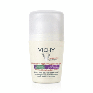 Vichy – Déodorant Anti-Transpirant 48H – Espace les rasages, Affine le grain de peau – Contenance non visible H&O Parapharmacie - Algérie