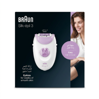 Braun – Silk-épil 3 – Épilation longue durée – Non visible H&O Parapharmacie - Algérie