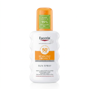 Eucerin – Sun Spray Sensitive Protect SPF 50 – Très haute protection solaire H&O Parapharmacie - Algérie