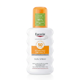 Eucerin – Sun Spray Sensitive Protect SPF 50 – Très haute protection solaire H&O Parapharmacie - Algérie