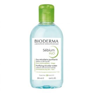 Bioderma – Sébium H2O – Nettoie et Démaquille – 250ml H&O Parapharmacie - Algérie