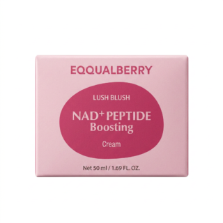 EQQUALBERRY – LUSH BLUSH NAD+ PEPTIDE Boosting Cream – Anti-âge et éclat – 50 ml H&O Parapharmacie - Algérie