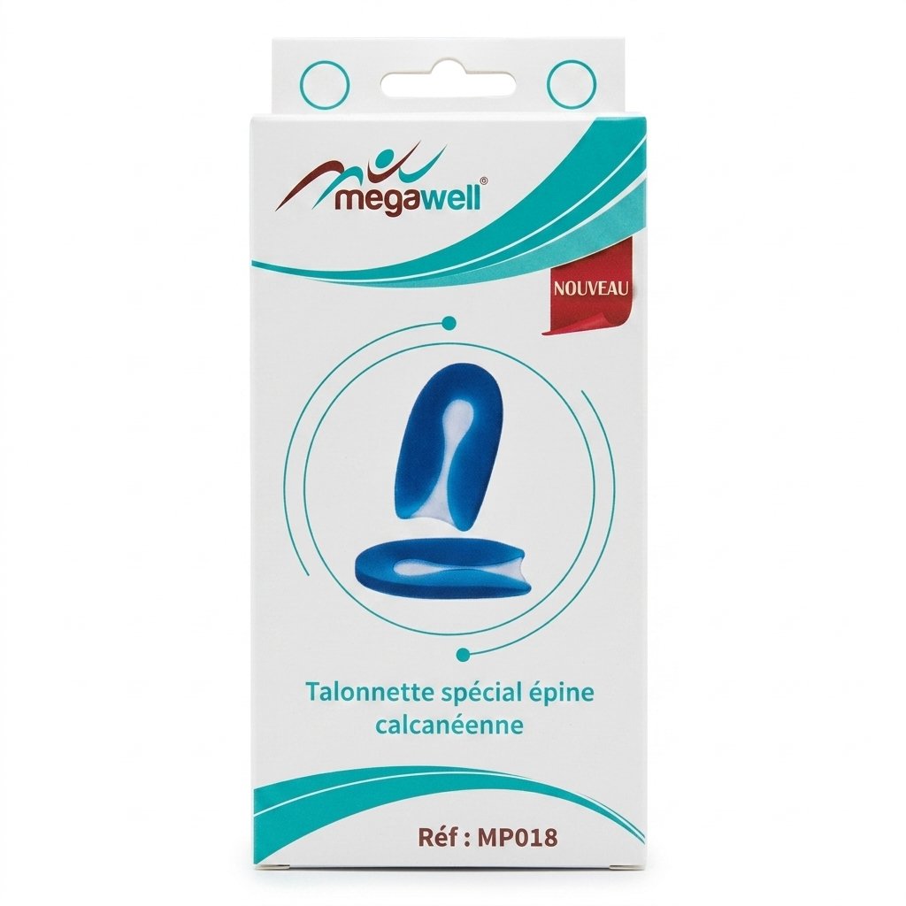 Talonette en silicone MEGAWELL H&O Parapharmacie - Algérie Talonette en silicone MEGAWELL H&O Parapharmacie - Algérie