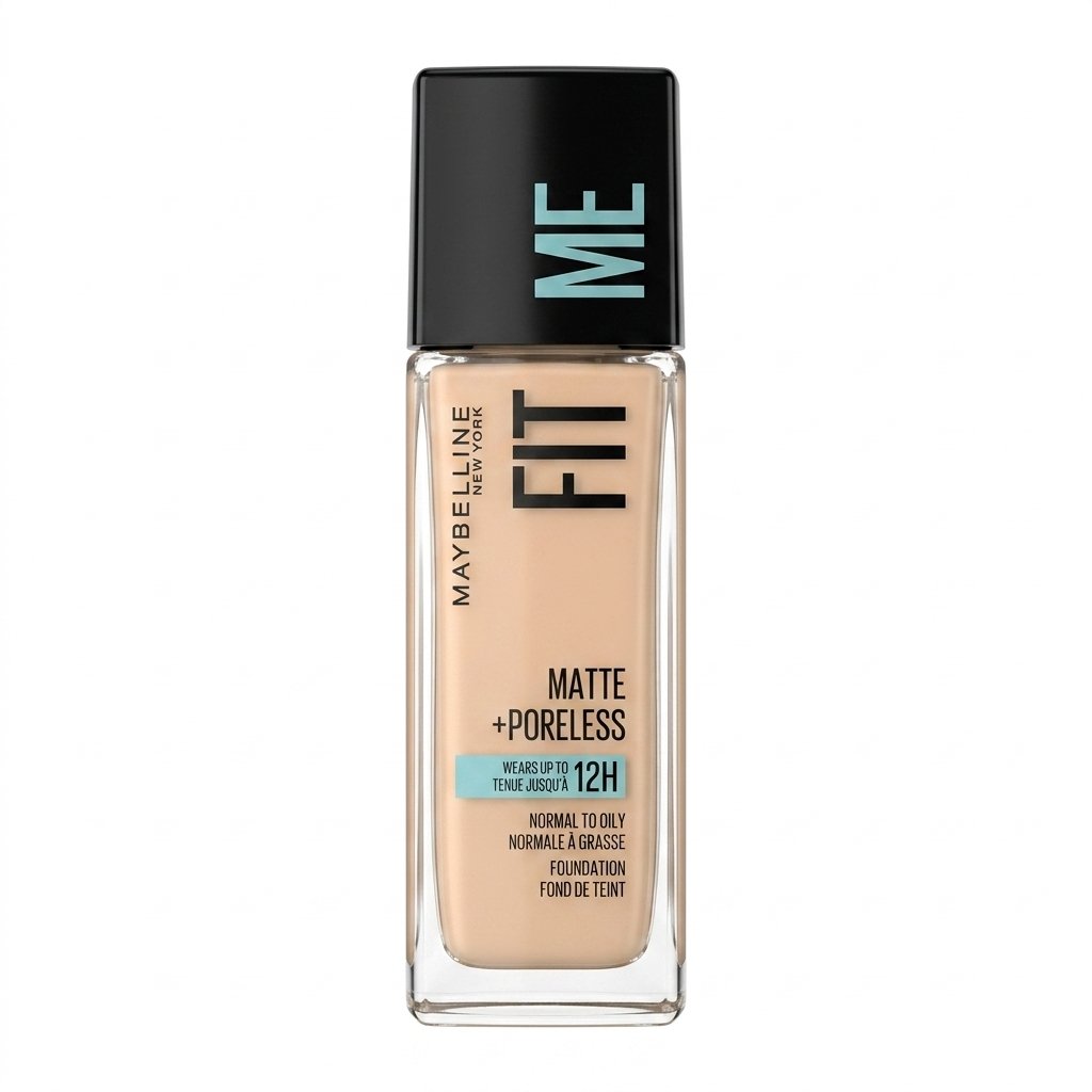Maybelline – Fit Me Matte + Poreless – Fond de Teint Matifiant Longue Tenue – 30ml H&O Parapharmacie - Algérie Maybelline – Fit Me Matte + Poreless – Fond de Teint Matifiant Longue Tenue – 30ml H&O Parapharmacie - Algérie
