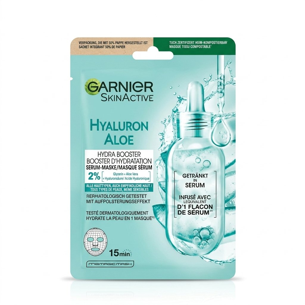 Garnier – SkinActive Hyaluron Aloe Hydra Booster Masque Sérum – Hydratation Intense H&O Parapharmacie - Algérie Garnier – SkinActive Hyaluron Aloe Hydra Booster Masque Sérum – Hydratation Intense H&O Parapharmacie - Algérie